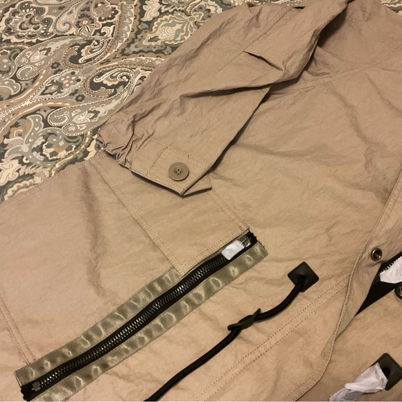 NWT Coach Military Coat Parka  With Hood 69892 Gravel Grey Women’s Sz 6 - Picture 10 of 13